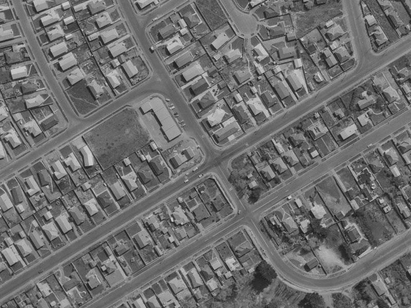 79 Effingham Street from the air, 1970-1974