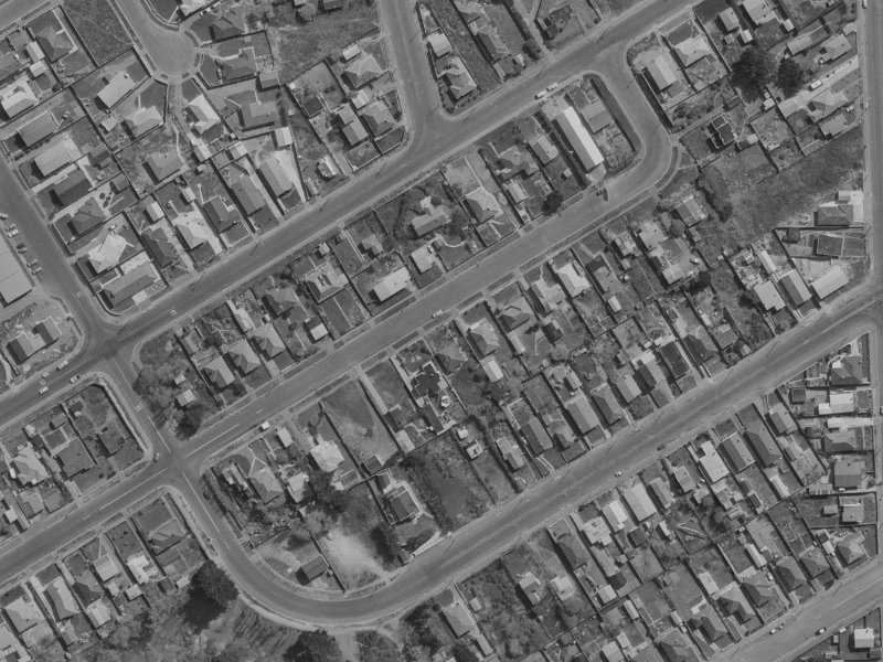 39 Tedder Avenue from the air, 1970-1974