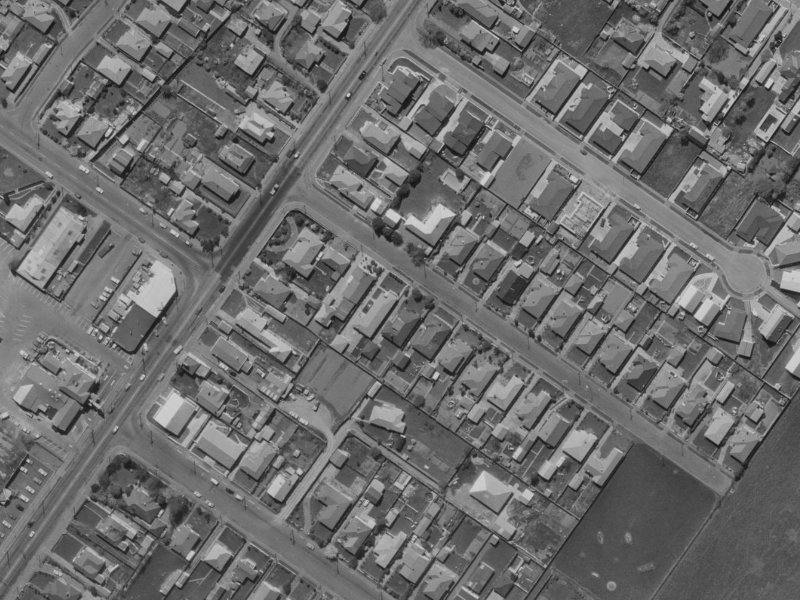 6 Shearer Avenue from the air, 1970-1974