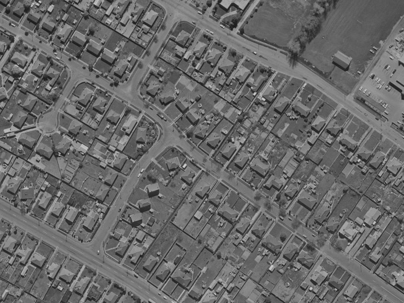 55 Hoani Street from the air, 1970-1974