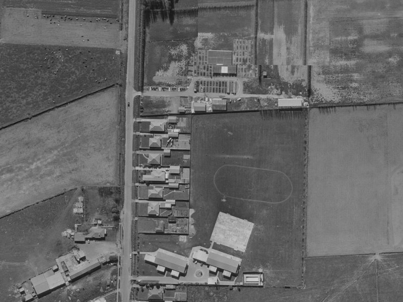 110A Philpotts Road from the air, 1970-1974