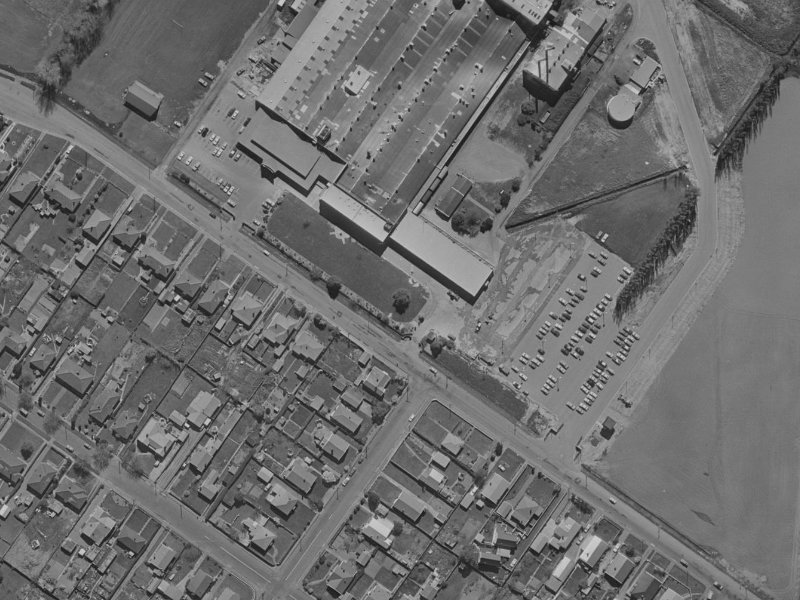 68 Langdons Road from the air, 1970-1974