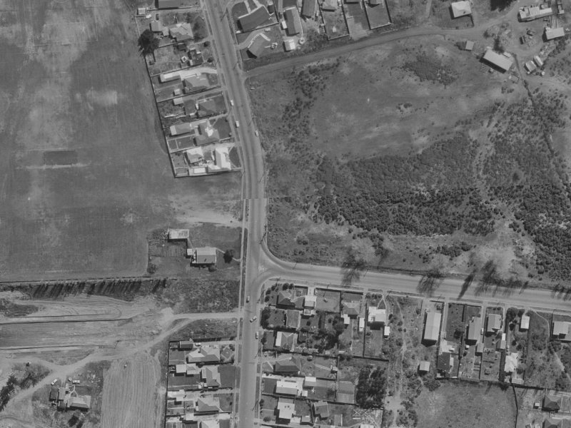 130 Burwood Road from the air, 1970-1974