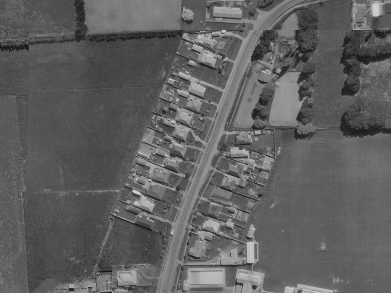 425 Hills Road from the air, 1970-1974