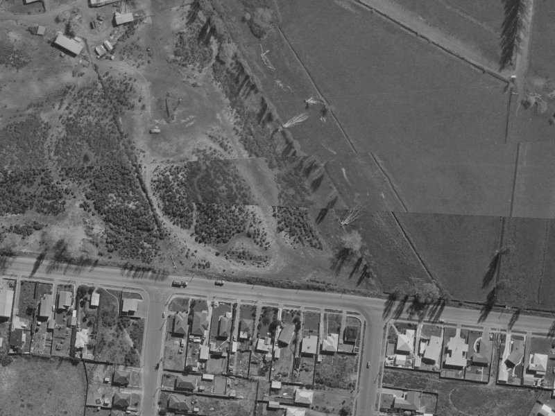2-4 Travis Country Drive from the air, 1970-1974