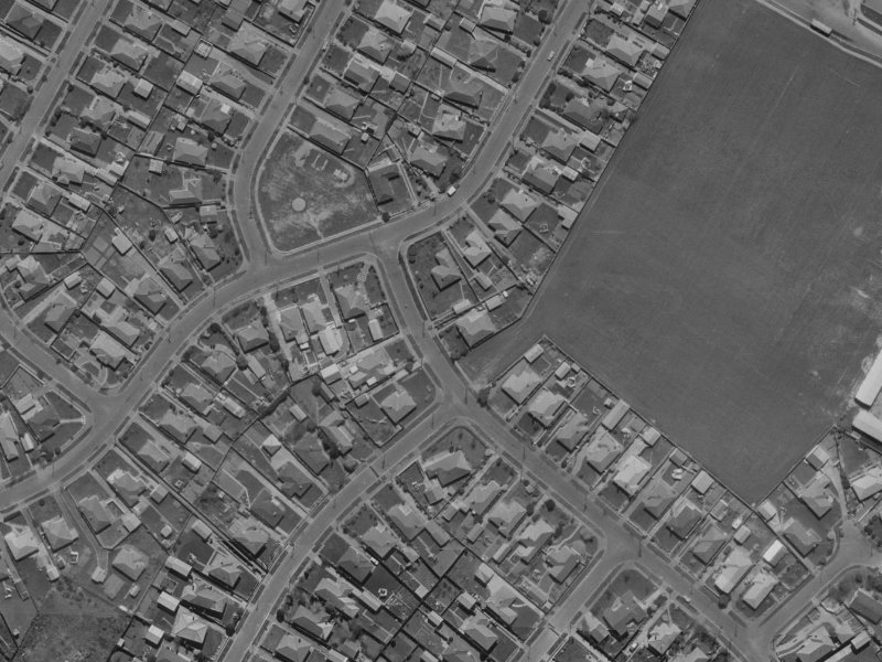 32 Vauxhall Street from the air, 1970-1974
