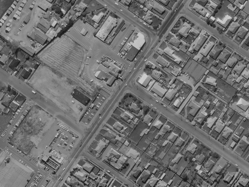 88 Main North Road from the air, 1970-1974