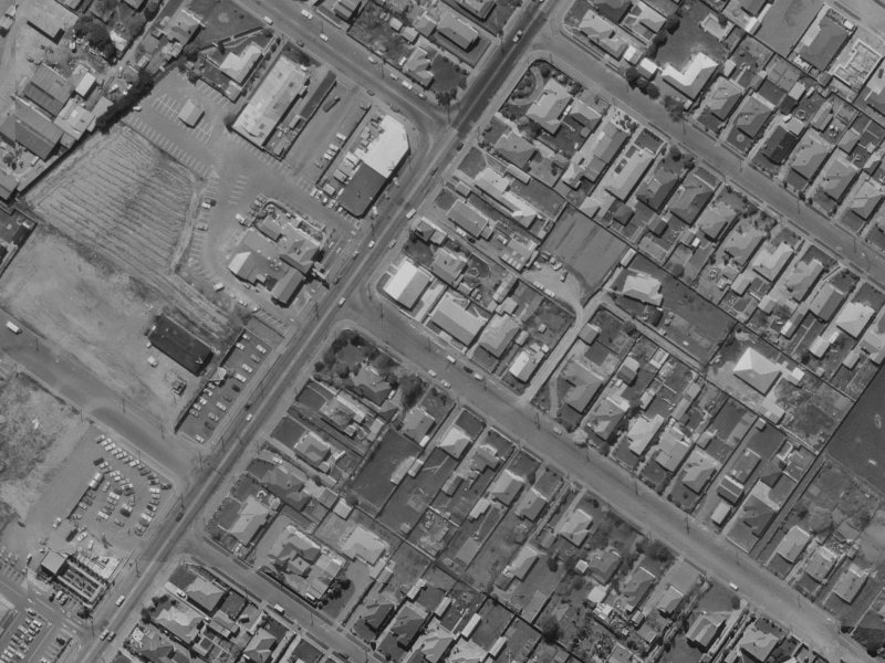 3 Grassmere Street from the air, 1970-1974
