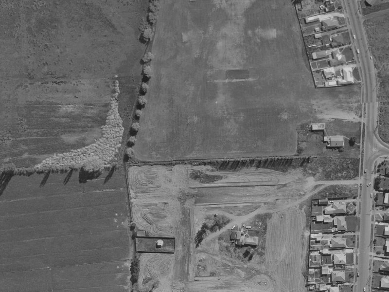 63 Lakewood Drive from the air, 1970-1974