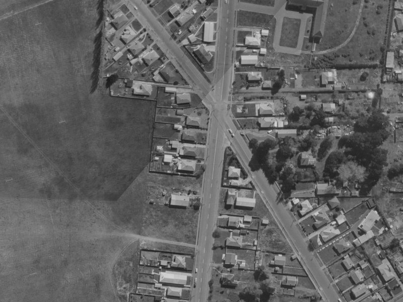 255 Bower Avenue from the air, 1970-1974