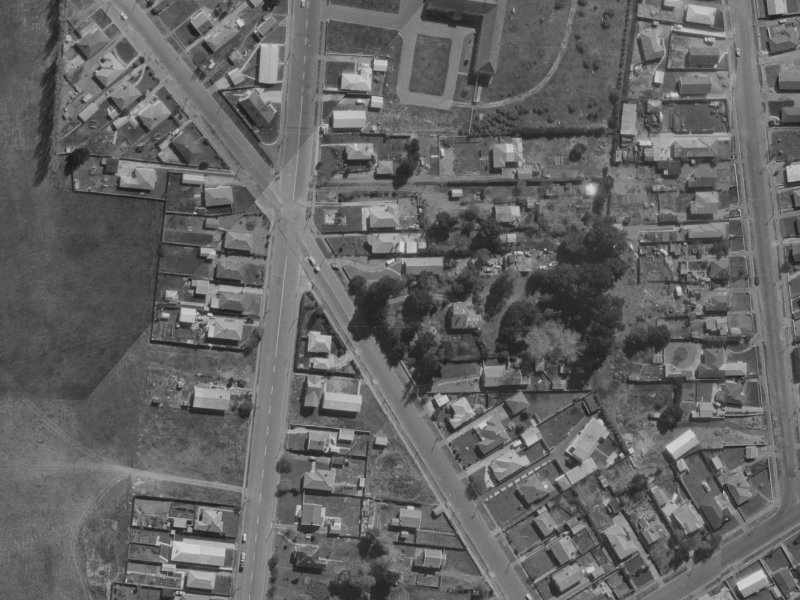 9B Marriotts Road from the air, 1970-1974