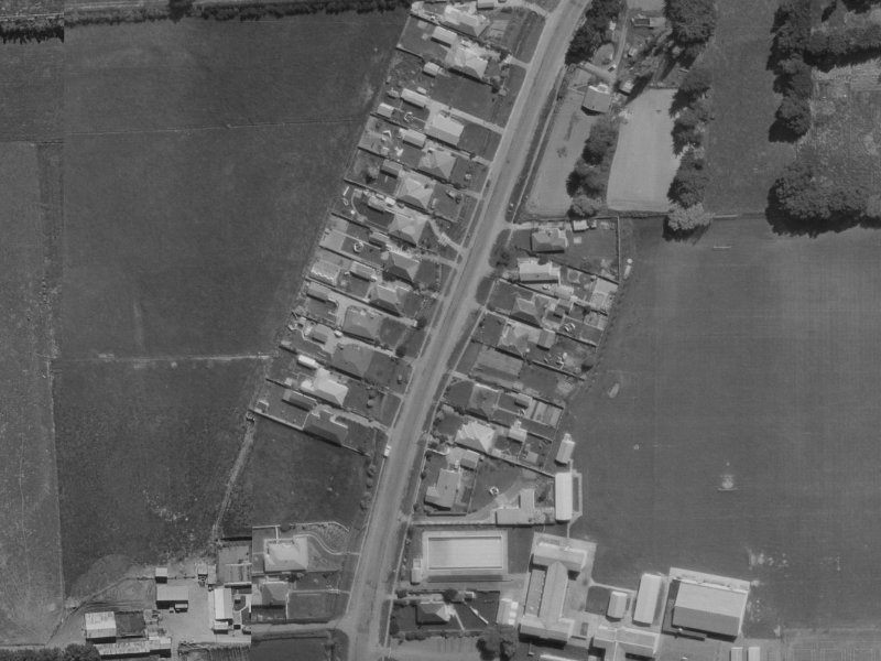 450 Hills Road from the air, 1970-1974