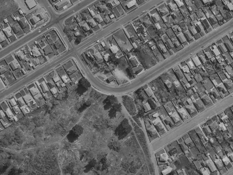70 Effingham Street from the air, 1970-1974