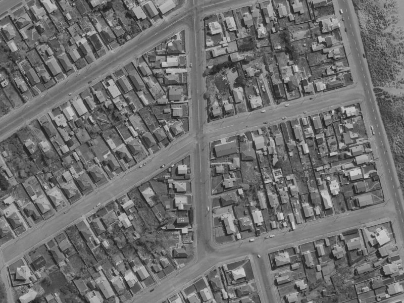 27 Fleming Street from the air, 1970-1974