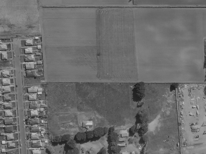 16 Sanctuary Gardens from the air, 1970-1974