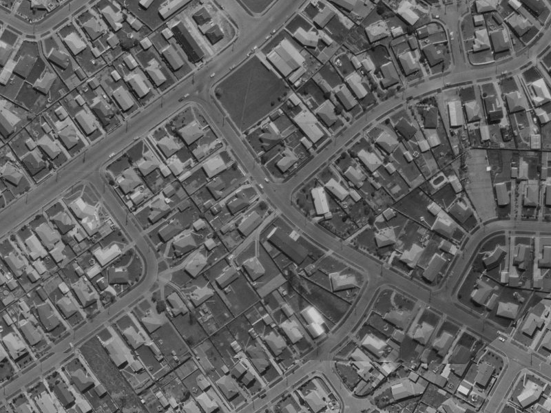41 Kilburn Street from the air, 1970-1974