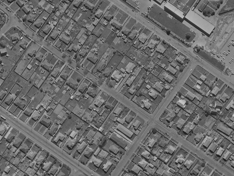 30 Hoani Street from the air, 1970-1974