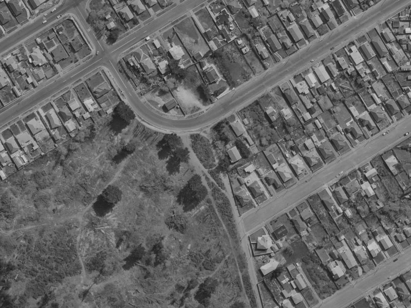73 Effingham Street from the air, 1970-1974