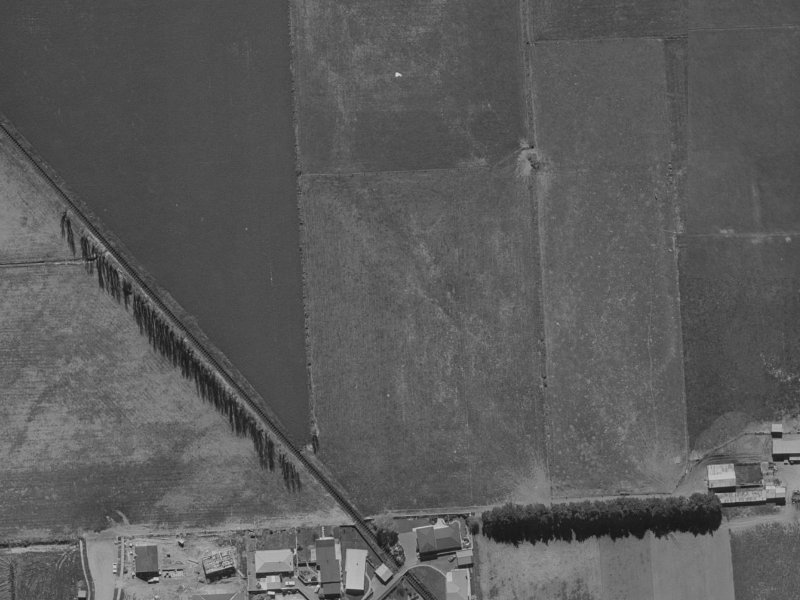 East Ellington Drive from the air, 1970-1974
