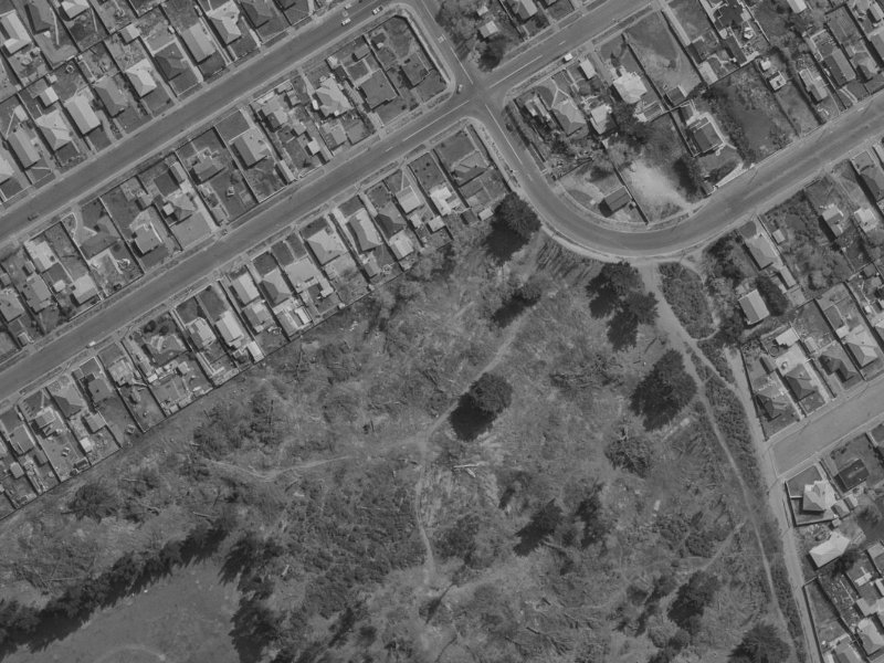 8 Surfers Place from the air, 1970-1974