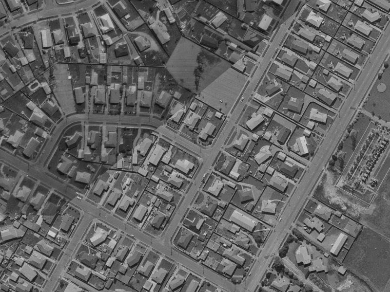 27 Tulett Street from the air, 1970-1974