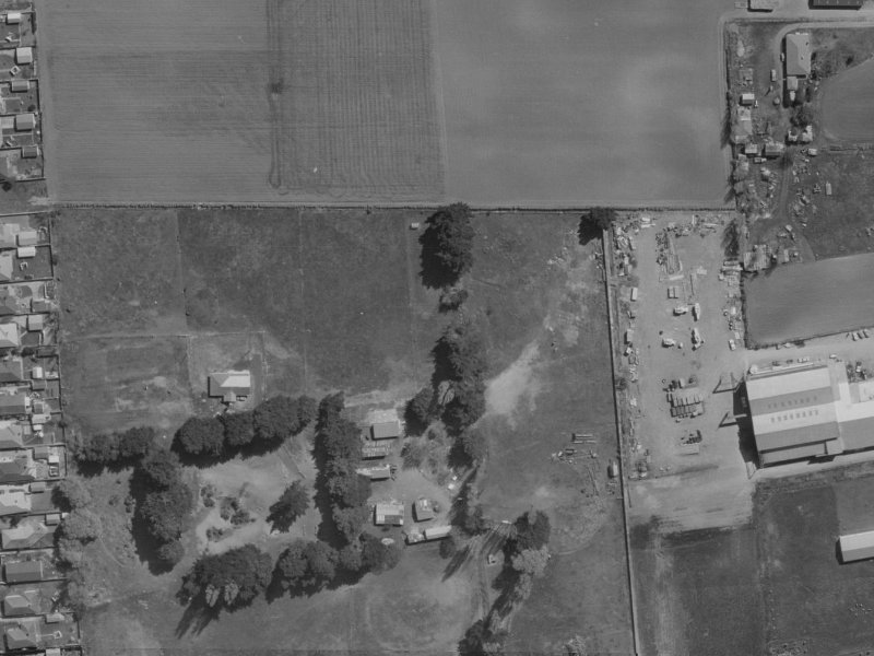 25 Palm Drive from the air, 1970-1974