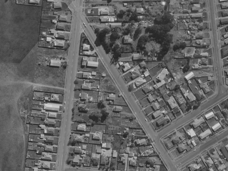 36 Marriotts Road from the air, 1970-1974