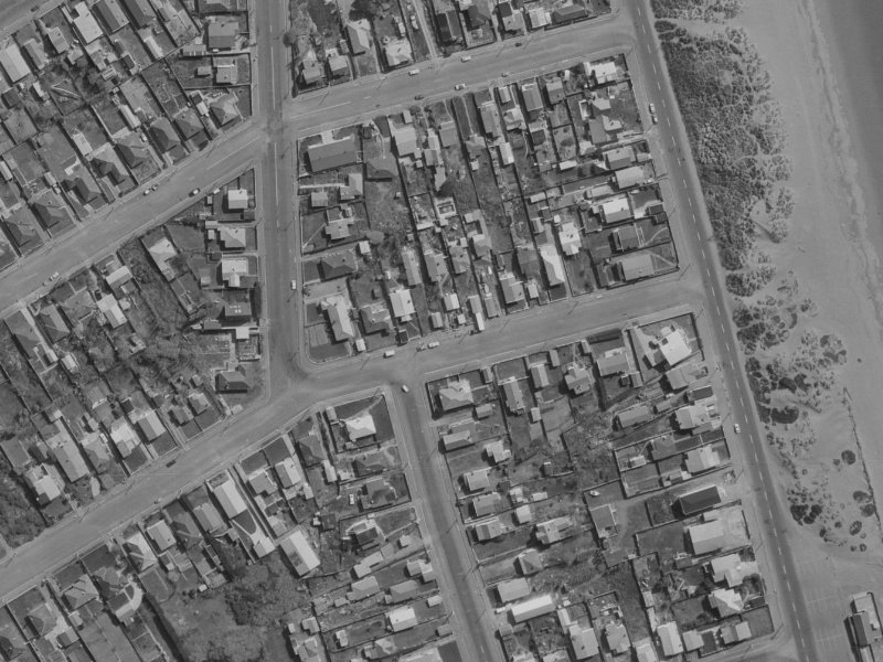 22 Cygnet Street from the air, 1970-1974