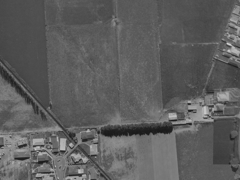 14 East Ellington Drive from the air, 1970-1974