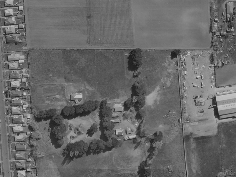 23 Palm Drive from the air, 1970-1974