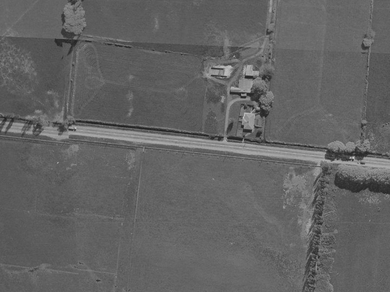 28 Flaxon Place from the air, 1970-1974