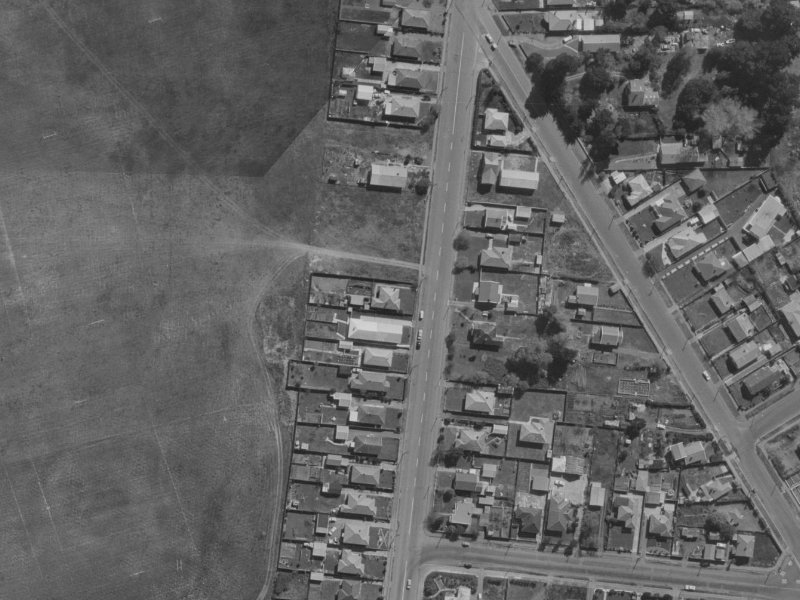 243 Bower Avenue from the air, 1970-1974