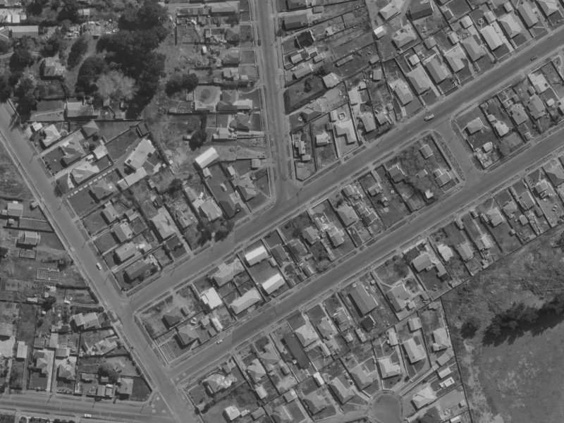 184 Pacific Road from the air, 1970-1974