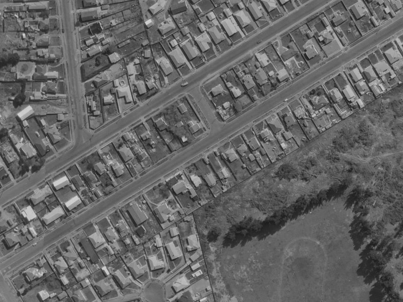 125 Tedder Avenue from the air, 1970-1974