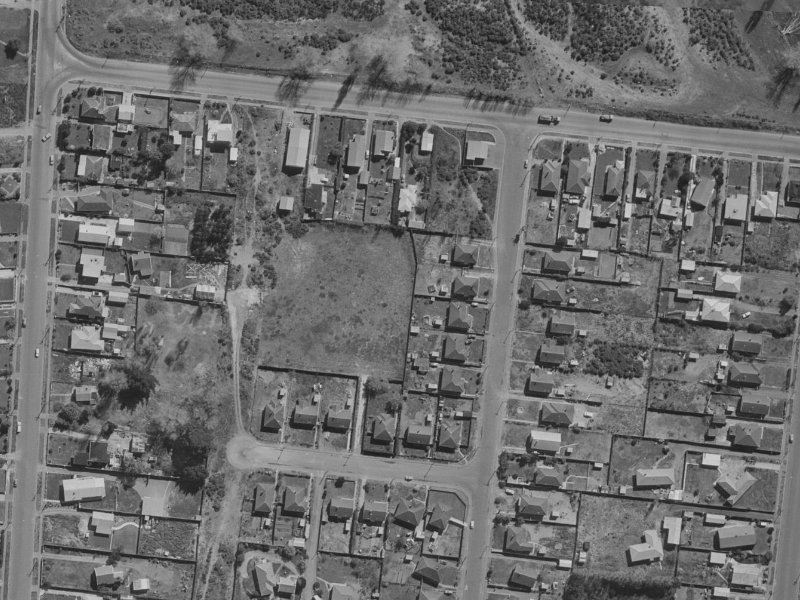 85 Baynes Street from the air, 1970-1974