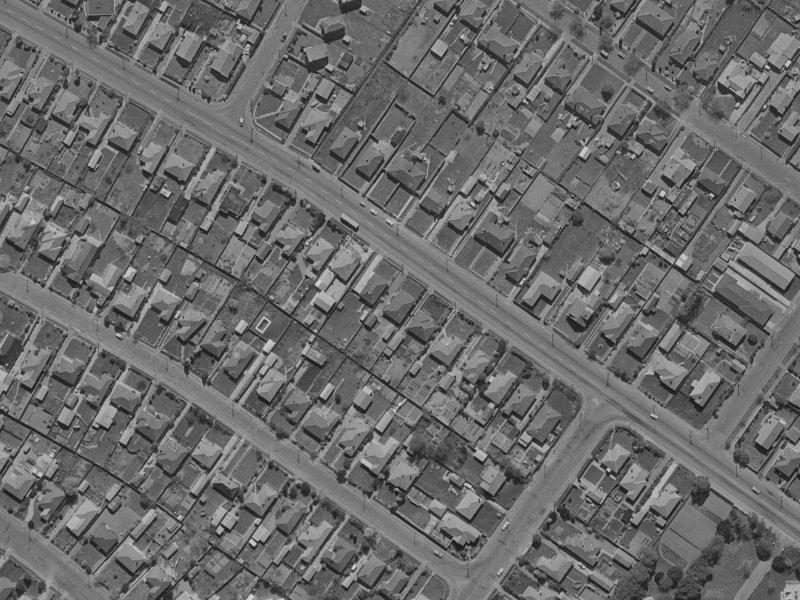 119 Harewood Road from the air, 1970-1974