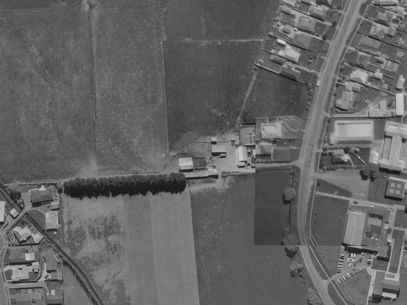 8E East Ellington Drive from the air, 1970-1974
