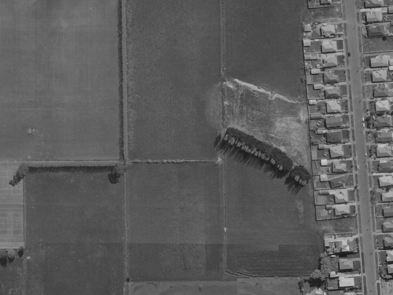 7 Charlie Stanton Place from the air, 1970-1974