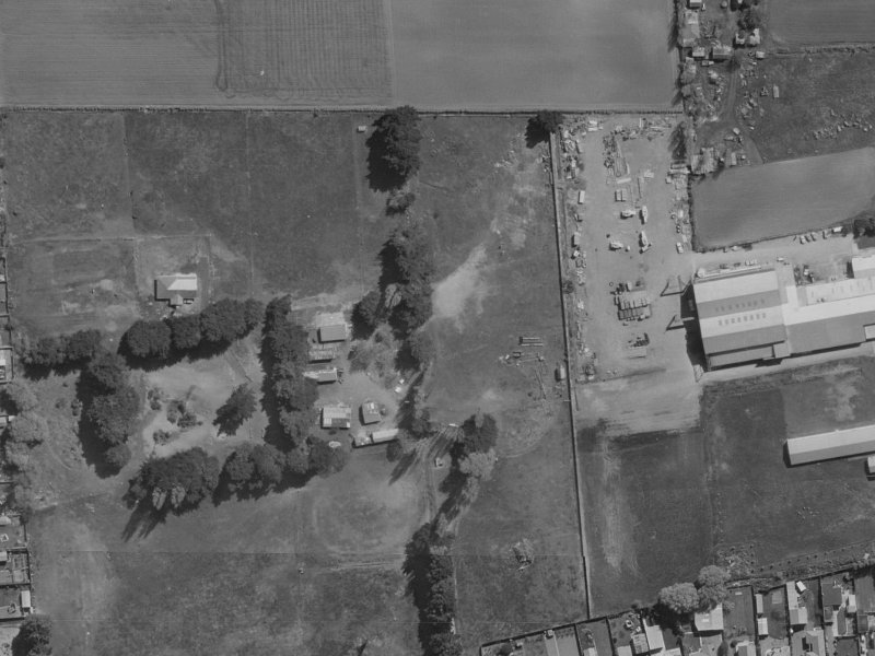 15 Palm Drive from the air, 1970-1974