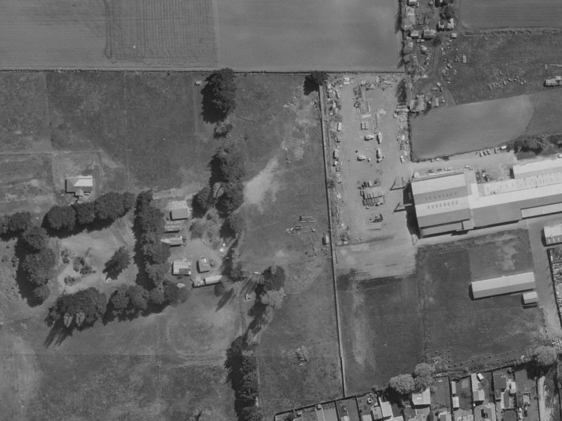 18 Palm Drive from the air, 1970-1974