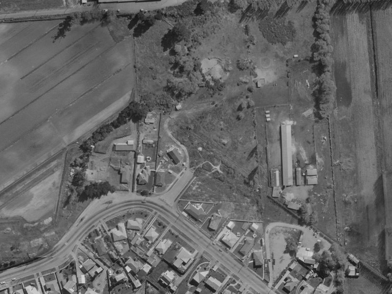 5 Giles Place from the air, 1970-1974