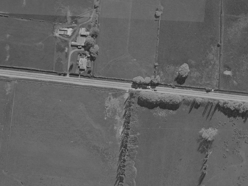 16 Flaxon Place from the air, 1970-1974