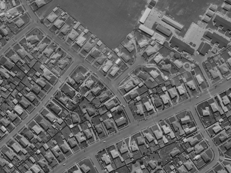 6 Vauxhall Street from the air, 1970-1974