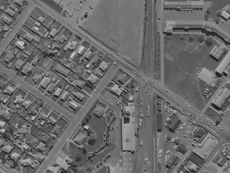 36 Chapel Street from the air, 1970-1974