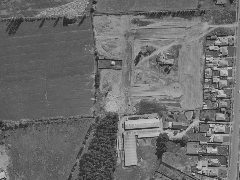 49 Stillwater Avenue from the air, 1970-1974