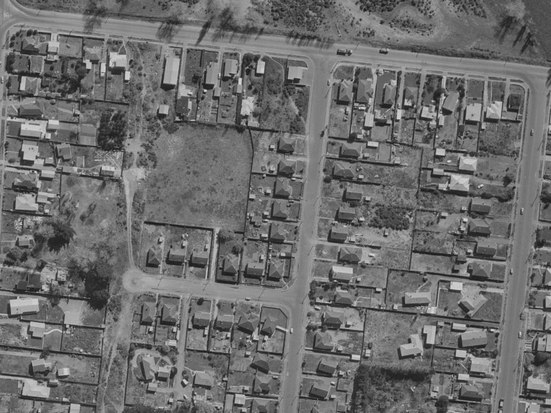 83 Baynes Street from the air, 1970-1974