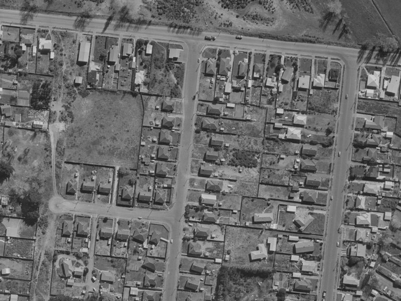 90 Baynes Street from the air, 1970-1974