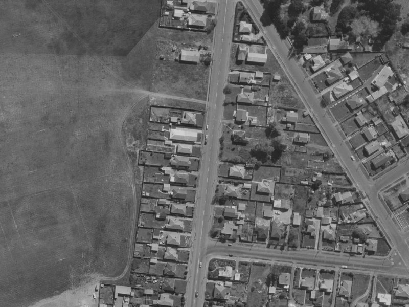 237 Bower Avenue from the air, 1970-1974
