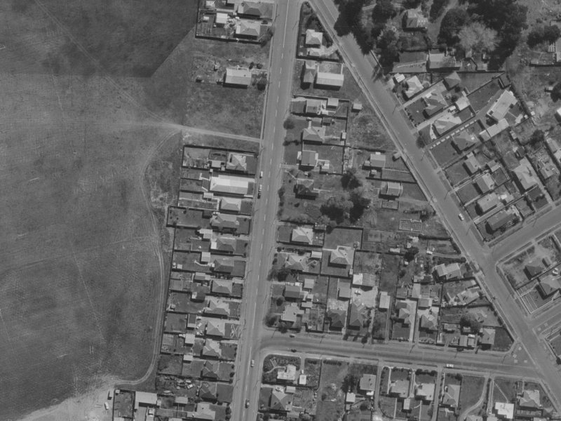 236 Bower Avenue from the air, 1970-1974