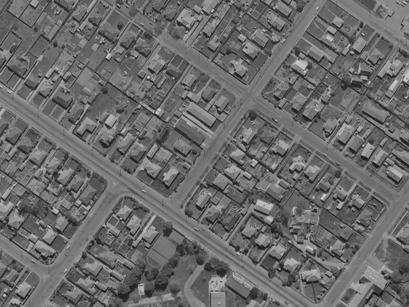 11 Sails Street from the air, 1970-1974
